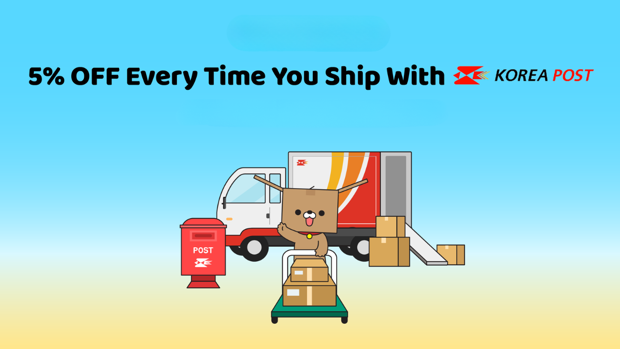 Get 5% OFF EMS & EMS Premium Shipping!